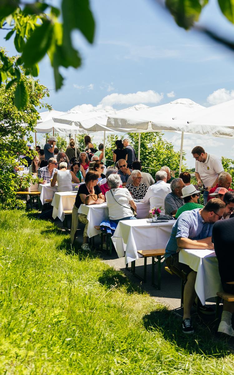 tausende besucherInnen pilgern am kuruzzenkogel in fehring zum kellerstöckl hoamsuachn in der nähe vom vulkanlandhotel legenstein